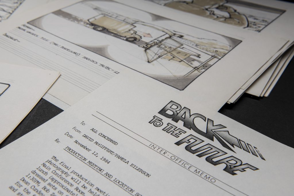 Lo storyboard del finale originale del film, dettaglio 3