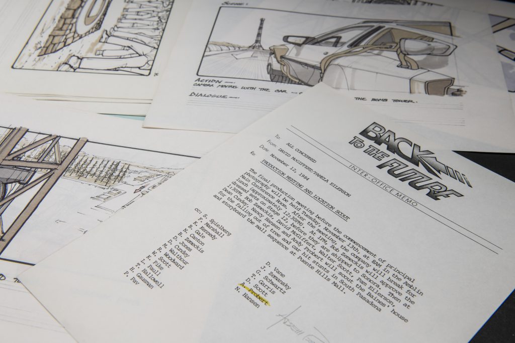 Lo storyboard del finale originale del film, dettaglio 6
